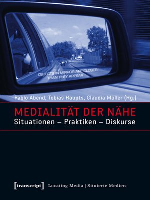 cover image of Medialität der Nähe